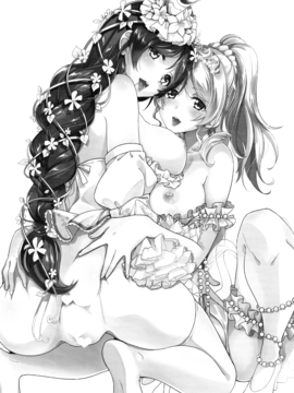 【倒在麦田吧汉化】(C87) [ムラムラPocky (カスミ] 希と絵里が冬休みの間ケダモノズになるお話 (ラブライブ!)_0003