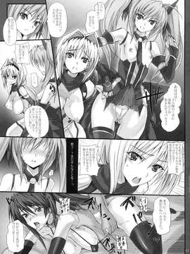 (COMIC1☆6) [ヴェロニカの歯 (の歯)] 闇を纒いし焔は己が身を忘却の獄炎へ (超昂閃忍ハルカ)_11