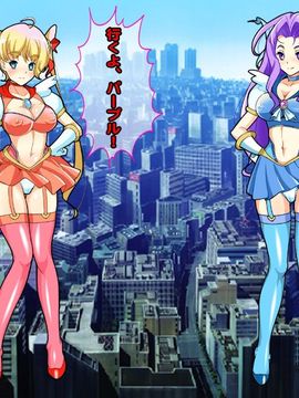 [同人 CG][レトロスター][変身ヒロイン敗北!母娘で悪堕ち!!]_hahakode_004