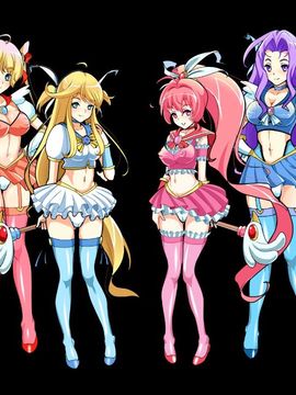 [同人 CG][レトロスター][変身ヒロイン敗北!母娘で悪堕ち!!]_hahakode_059