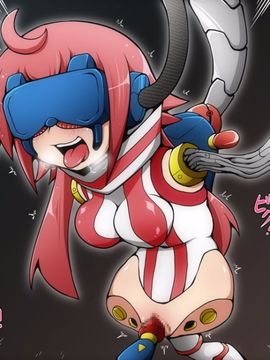 (同人CG)[蕎麦とマヨ]ヒーロー連合洗脳陥落の罠～サイボーグ娘編～_b08