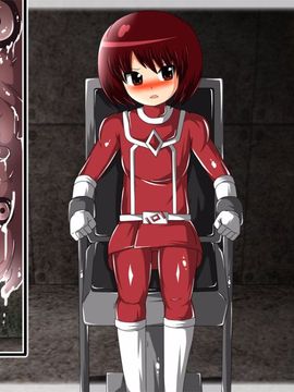 [同人CG][聖クロネコ騎士団]ヒーロー洗脳TV!悪の組織に捕まり公共の電波で公開洗脳される正義の戦士_100
