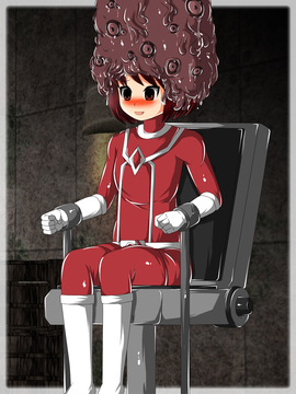 [同人CG][聖クロネコ騎士団]ヒーロー洗脳TV!悪の組織に捕まり公共の電波で公開洗脳される正義の戦士_102