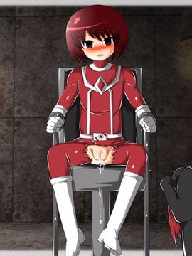 [同人CG][聖クロネコ騎士団]ヒーロー洗脳TV!悪の組織に捕まり公共の電波で公開洗脳される正義の戦士_104