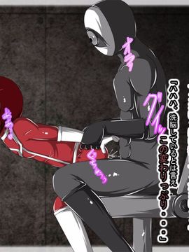 [同人CG][聖クロネコ騎士団]ヒーロー洗脳TV!悪の組織に捕まり公共の電波で公開洗脳される正義の戦士_020