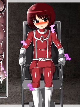 [同人CG][聖クロネコ騎士団]ヒーロー洗脳TV!悪の組織に捕まり公共の電波で公開洗脳される正義の戦士_054