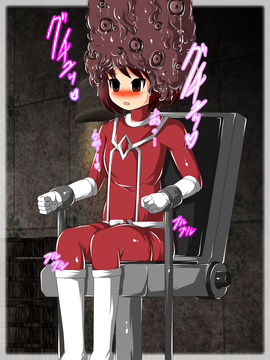 [同人CG][聖クロネコ騎士団]ヒーロー洗脳TV!悪の組織に捕まり公共の電波で公開洗脳される正義の戦士_055