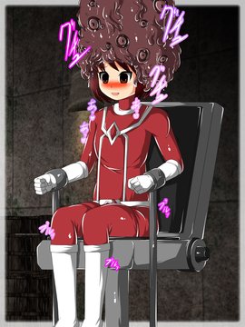 [同人CG][聖クロネコ騎士団]ヒーロー洗脳TV!悪の組織に捕まり公共の電波で公開洗脳される正義の戦士_056