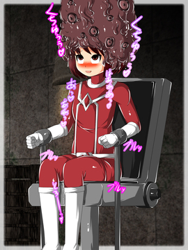 [同人CG][聖クロネコ騎士団]ヒーロー洗脳TV!悪の組織に捕まり公共の電波で公開洗脳される正義の戦士_057