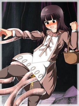 [同人CG][聖クロネコ騎士団]丸呑み快楽肉壷 異形の生物に飲み込まれ身も心も堕ちてしまった哀れな少女_55