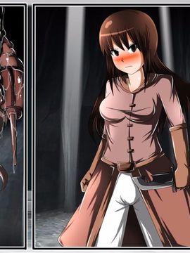 [同人CG][聖クロネコ騎士団]丸呑み触手ダンジョン 冒険者を捕らえ従順な苗床に変える悪魔の穴_51