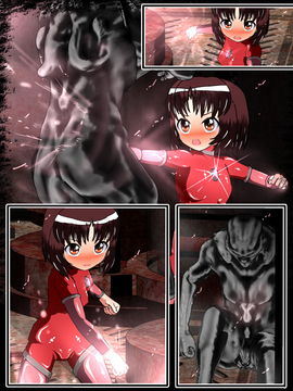 [同人CG][聖クロネコ騎士団]敗北ヒーロー洗脳陵辱!悪の科学者との戦いに敗れ従順な洗脳人形に変えられた哀れな戦士_106_b012