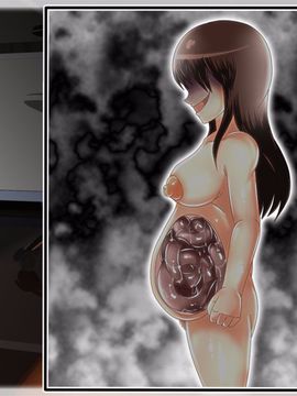 [同人CG][聖クロネコ騎士団]触手溢れる街・・・脳を改造された人間苗床が人々を襲う絶望の連鎖_50