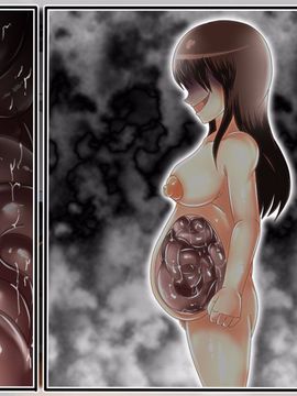 [同人CG][聖クロネコ騎士団]触手溢れる街・・・脳を改造された人間苗床が人々を襲う絶望の連鎖_51