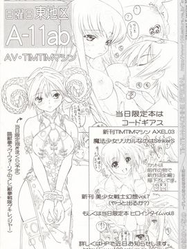 [TIMTIMマシン (カズマ・G-VERSION)] (サンクリ36) TIMTIMマシン SPECIAL グレンとなのは未収録 なのはのHなの (よろず)_TIMSPnano0006