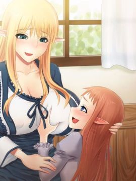 [同人 CG][haidara]エルフ母娘はふたなりのおもちゃ_195_01_01