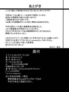 (C84)[ねこのこね (タケユウ)] 愛種SP (東方Project)_25