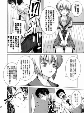 [紅茶屋 (大塚子虎)] (C77) 俺と長門。 (涼宮ハルヒの憂鬱)_009
