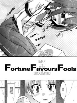 (C81) [EGO DANCE (七松建司)] Fortune Favours Fools (バカとテストと召喚獣)_004