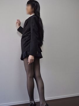 極限レベル☆黒スト脚線美COS_268