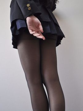 極限レベル☆黒スト脚線美COS_339