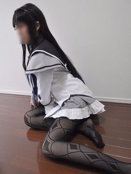 黒ストフェチ☆ほむほむCOS_208