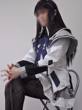 黒ストフェチ☆ほむほむCOS_272