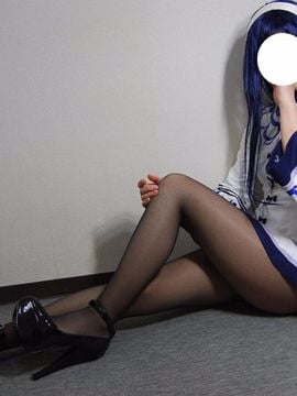 桃○☆黒ストふぇちCOS_008