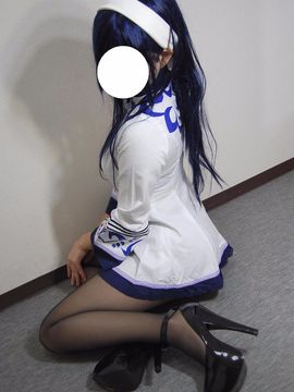 桃○☆黒ストふぇちCOS_078