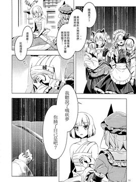 [(薬味さらい) ゾウノセ]白银刀锋(東方Project)[喵玉汉化]_50