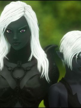 Vaesark CGS#020 - Zeerith and Triss_A preview CGS 020 _ Dark Skin 02