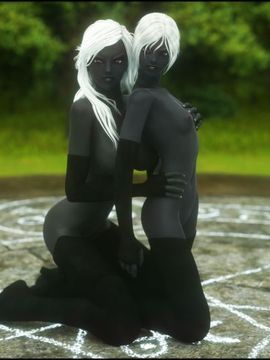 Vaesark CGS#020 - Zeerith and Triss_A preview CGS 020 _ Dark Skin 07
