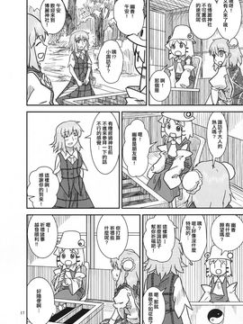 (紅楼夢9) [流水亭 (サカナ)] すわこと！紅楼夢9号 (東方Project, よつばと!) [鹹狼個人漢化]_17