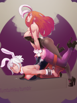 LeagueofLegends杂图_Tumtumisu-365165-Katarinax_Riven