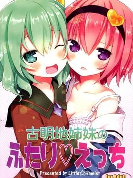 (C89) [りとる☆はむれっと (きぃら～☆)] 古明地姉妹のふたり♡えっち (東方Project)[無毒x草根漢化組]_002