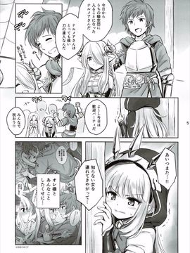 (C89) [54BURGER (まるごし)] 天才美少女錬金術師の葛藤2 (グランブルーファンタジー)_03