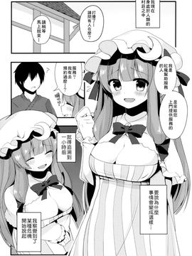(C87) [Chocolate Synapse (椎架ゆの)] おしごとぱちぇっくす (東方Project) [迷途竹林汉化]_05