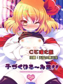 (例大祭9) [アイコトバコ (ごりやく)] 子づくりるーみあ！！ (東方Project)  [CE家族社]