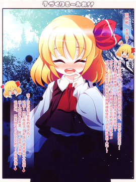 (例大祭9) [アイコトバコ (ごりやく)] 子づくりるーみあ！！ (東方Project)  [CE家族社]_03