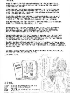 (秋季例大祭2) [にゅう工房 (にゅう)] おいでませ!!自由風俗幻想郷2泊3日の旅 皐月 (東方Project)_29
