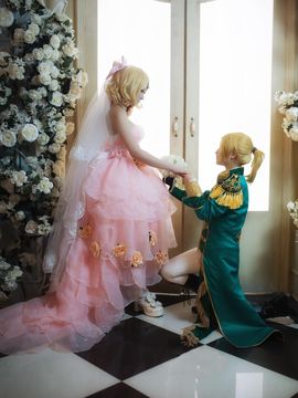 《背德之花》镜音铃背德之花礼服C O S P L A Y_背德の花 (2)