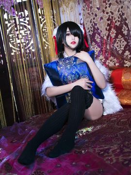 《date a live》時崎狂三除夕快乐 C O S P L A Y_来和狂三姐姐玩耍啊W (2)
