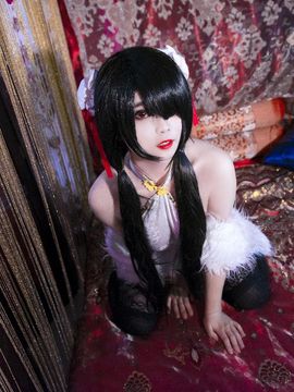 《date a live》時崎狂三除夕快乐 C O S P L A Y_来和狂三姐姐玩耍啊W (7)