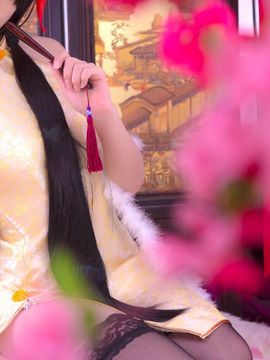 《date a live》時崎狂三除夕快乐 C O S P L A Y_【狂三旗袍】多多关照！论临时搭棚凑景的重要性！ (17)