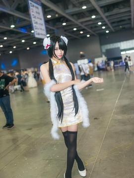 《date a live》時崎狂三除夕快乐 C O S P L A Y_【狂三旗袍】多多关照！论临时搭棚凑景的重要性！ (2)