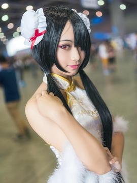 《date a live》時崎狂三除夕快乐 C O S P L A Y_【狂三旗袍】多多关照！论临时搭棚凑景的重要性！ (4)