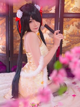 《date a live》時崎狂三除夕快乐 C O S P L A Y_【狂三旗袍】多多关照！论临时搭棚凑景的重要性！ (10)