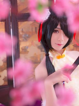 《date a live》時崎狂三除夕快乐 C O S P L A Y_【狂三旗袍】多多关照！论临时搭棚凑景的重要性！ (16)