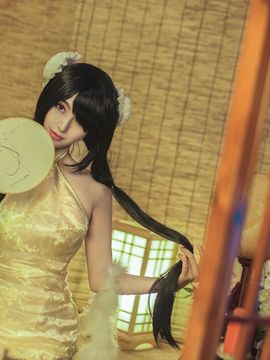 《date a live》時崎狂三除夕快乐 C O S P L A Y_时崎狂三 —— 旗袍 ver. (8)