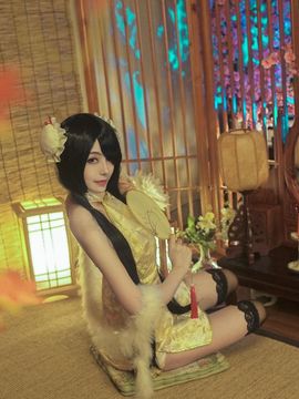 《date a live》時崎狂三除夕快乐 C O S P L A Y_时崎狂三 —— 旗袍 ver. (9)